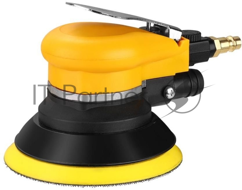 Шлифмашина орбитальная Deko DKOS125 160л/мин d=125мм желтый/черный