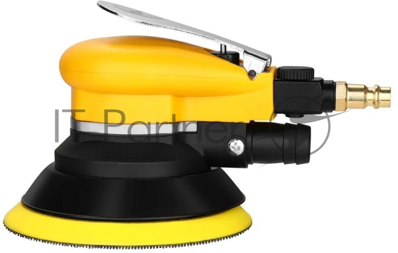 Шлифмашина орбитальная Deko DKOS125 160л/мин d=125мм желтый/черный