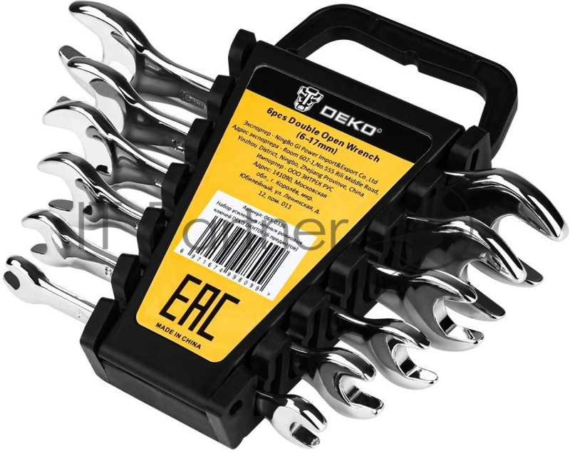 Набор гаечных ключей Deko DKHT06 6 предметов