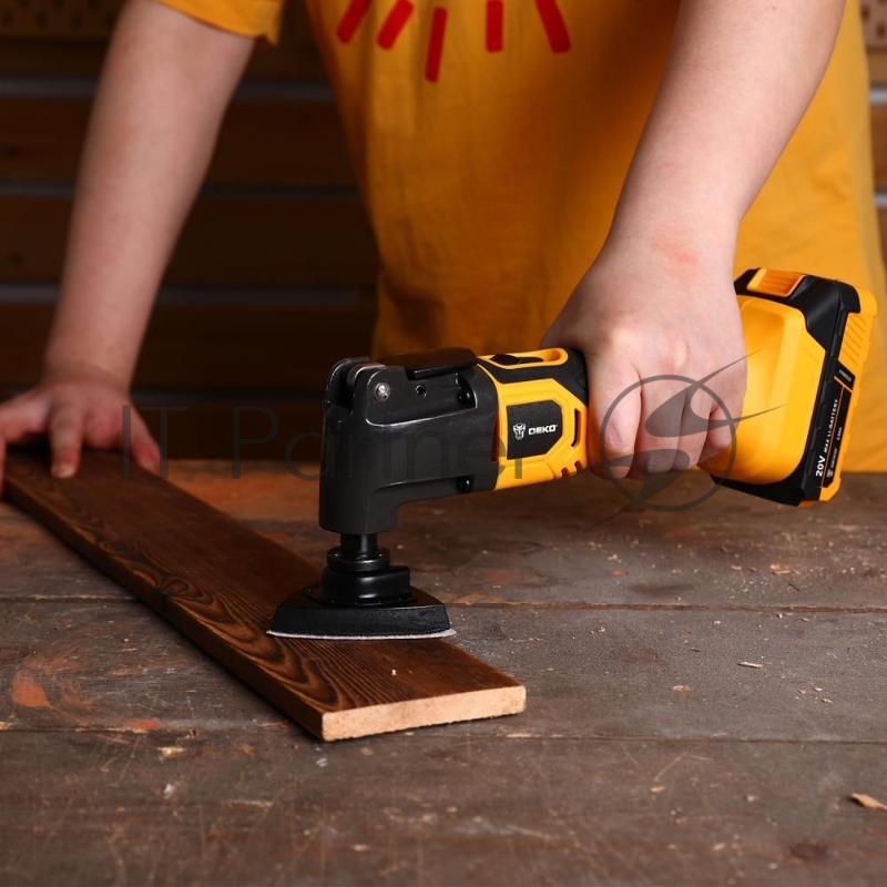 Многофункциональный инструмент Deko DKOT20 рыжий/черный