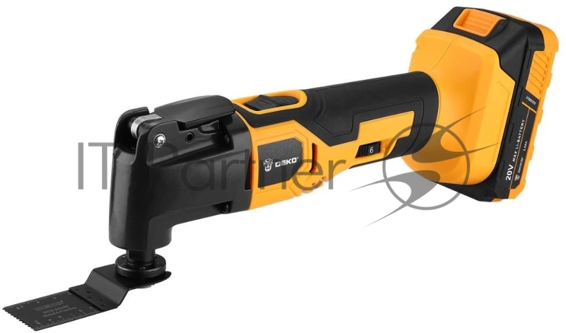 Многофункциональный инструмент Deko DKOT20 рыжий/черный