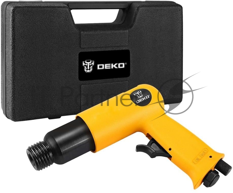 Набор пневмоинструментов Deko DKPT04 компл.:8 предметов 141л/мин желтый/черный (кейс в комплекте)