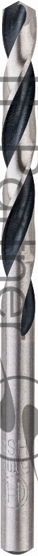 Сверло Bosch HSS PointTeQ (2608577167) по металлу Д=6мм Дл=93мм (1пред.) для дрелей