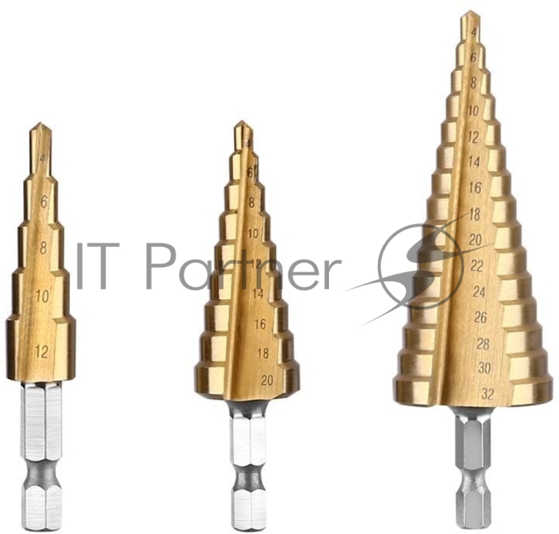 Набор сверл Deko DH21 (065-0689) по мет/пласт (3пред.) для дрелей