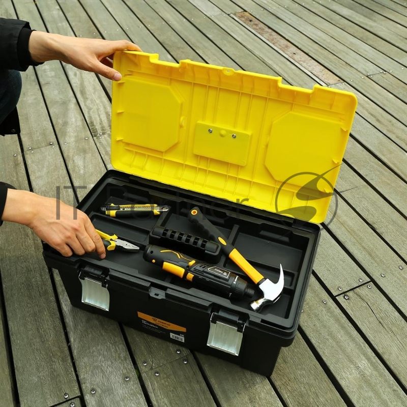 Ящик для инструментов Deko DKTB40 желтый/черный (065-0853)