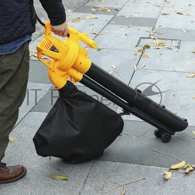 Воздуходувка-пылесос Deko DKBL3200 3200Вт пит.:от сети желтый