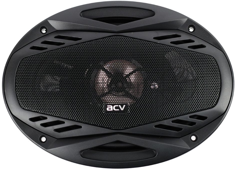 Колонки автомобильные ACV PG-693S 240Вт 88дБ 4Ом 15x23см (6x9дюйм) (ком.:2кол.) коаксиальные трехполосные