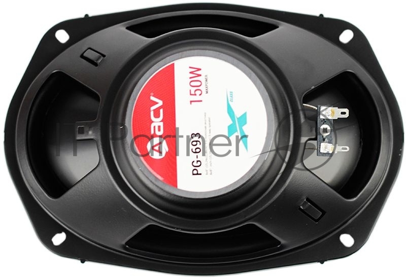 Колонки автомобильные ACV PG-693S 240Вт 88дБ 4Ом 15x23см (6x9дюйм) (ком.:2кол.) коаксиальные трехполосные