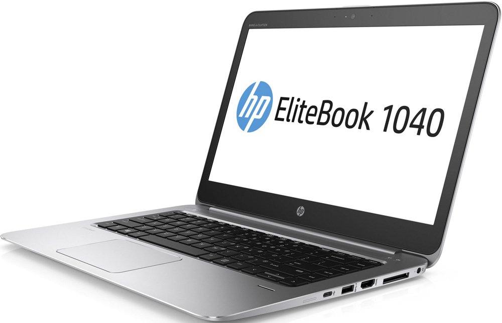 Ноутбук HP EliteBook Folio Ultrabook 1040 G3 1EN17EA 14 (1920x1080)/ Core i5-6200U(2.3Ghz)/ 8Gb/ 128Gb SSD/ Intel GMA/ NO DVD/ W10Pro/ Silver