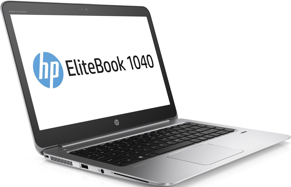 Ноутбук HP EliteBook Folio Ultrabook 1040 G3 1EN17EA 14 (1920x1080)/ Core i5-6200U(2.3Ghz)/ 8Gb/ 128Gb SSD/ Intel GMA/ NO DVD/ W10Pro/ Silver