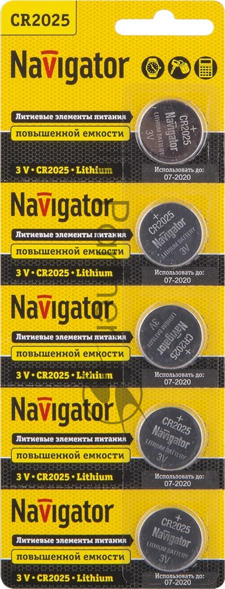 Элемент питания NBT-CR2025-BP5