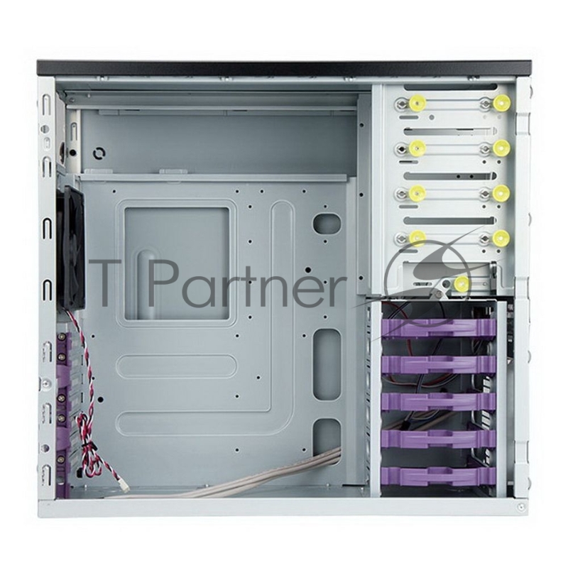 Компьютерный корпус PE689BL B65E 650W 80plus Bronze USB3.0*2+A(HD)+front fan 120mm*1+rear fan 120mm*1+ 2*2SATA+1*1SATA / SK34-02 HDD storage kit (12G BP)*1/holes for SL20” RACKMOUNT INWIN