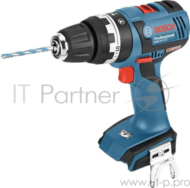Дрель-шуруповерт ударная Bosch GSB 18 V-EC 18Вт аккум. патрон:быстрозажимной
