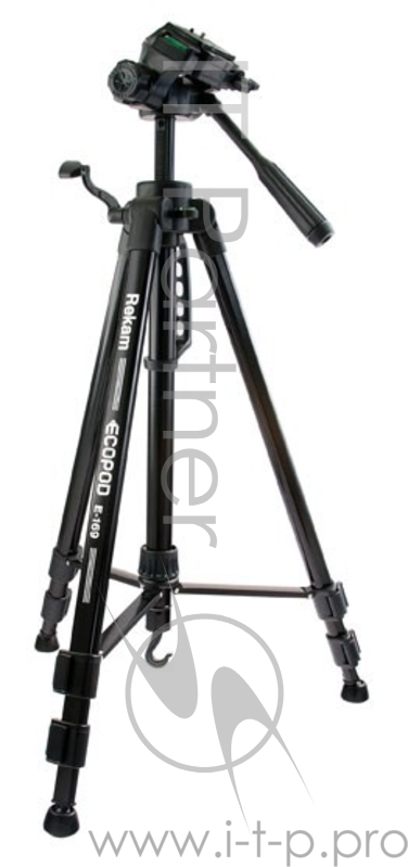 Штатив Rekam Ecopod E-169 напольный черный алюминиевый сплав (1250гр.)