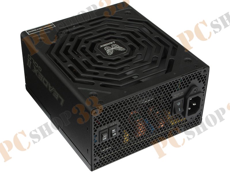 Блок питания 750Вт Super Flower Leadex II Gold SF-750F14EG ATX12V V2.32 (20/24+4/8+6/8pin, вентилятор d135мм) + кабель питания EURO (1.4м)