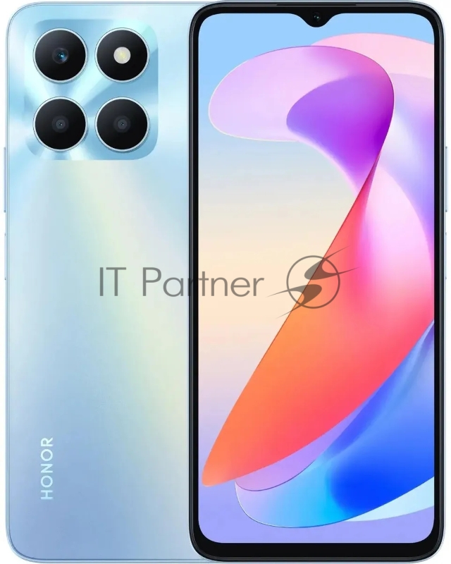Смартфон Honor X6A 6/128Gb Синий океан (5109AVSX)