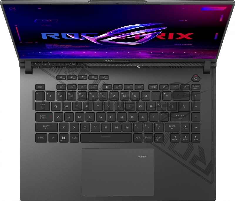 Ноутбук Asus ROG Strix G614JZ-N4077 Core i7 13650HX 16Gb SSD1Tb NVIDIA GeForce RTX4080 12Gb 16 IPS WQXGA (2560x1600) noOS grey WiFi BT Cam (90NR0CZ1-M005M0)
