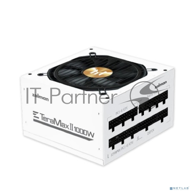 Блок питания 1000W Zalman TeraMax II (ATX12V v3.0, APFC, 12cm Fan, 80+ Gold Gen5, Full Modular, Retail) (ZM1000-TMX2 WH)