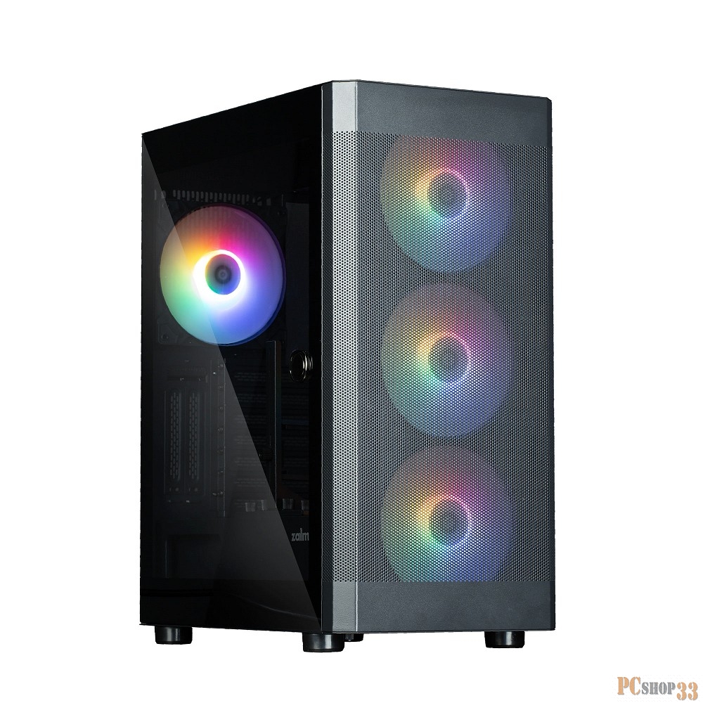 Корпус MidiTower Zalman i4 TG (без блока питания) (Zalman i4 TG)