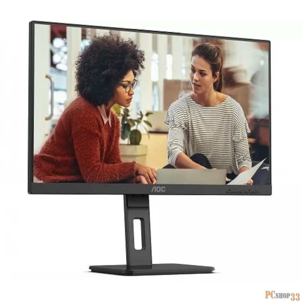 Монитор AOC 24 24E3QAF черный IPS LED 16:9 HDMI M/M матовая HAS Piv 300cd 178гр/178гр 1920x1080 75Hz VGA DP FHD USB 4.45кг