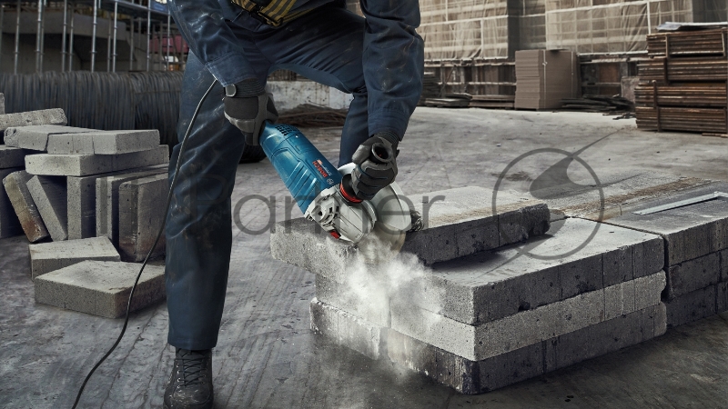 Углошлифовальная машина Bosch GWS 24-180 2400Вт 8500об/мин рез.шпин.:M14 d=180мм