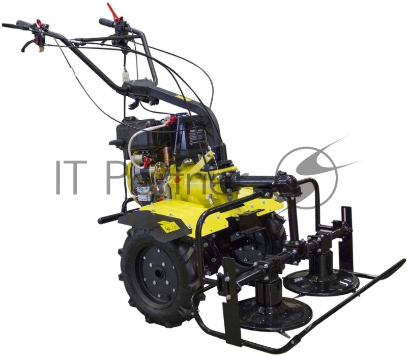 Мотоблок Champion DC1163E дизельный 4.3кВт 5.8л.с.