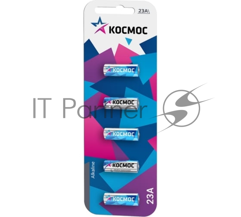 Элемент питания 23А 12V Alkaline 5BL для автосигнализации Космос