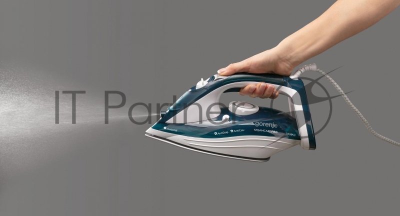 Утюг Gorenje SIH2800TQC 2800Вт синий/белый