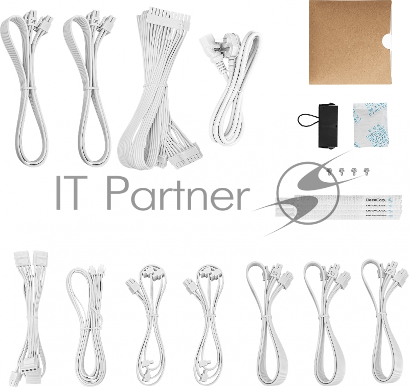 Блок питания Deepcool ATX 1200W PX1200G WH Gen.5 80+ gold (20+4pin) APFC 135mm fan 8xSATA RTL