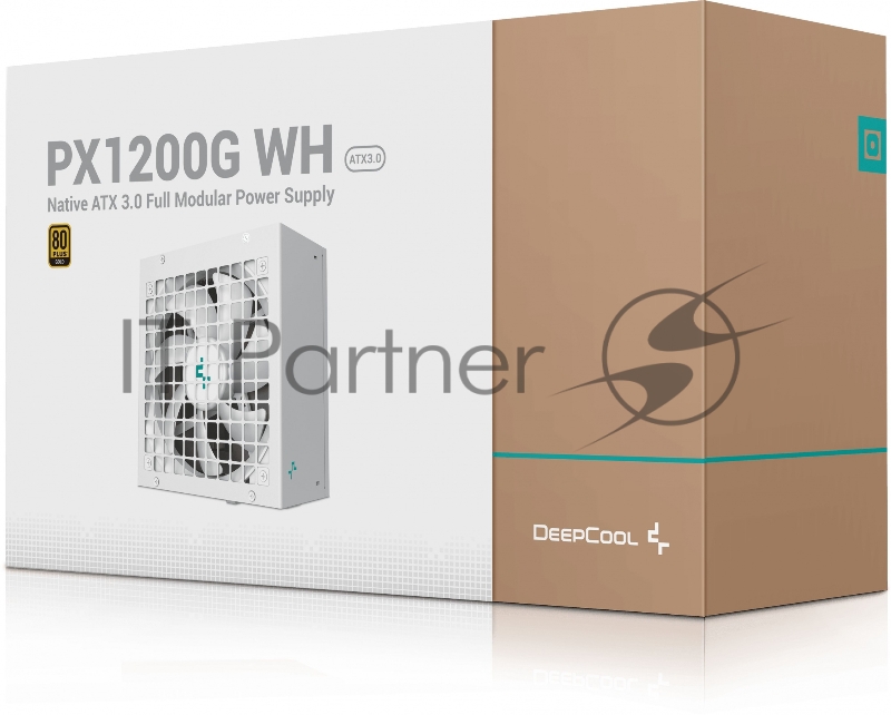 Блок питания Deepcool ATX 1200W PX1200G WH Gen.5 80+ gold (20+4pin) APFC 135mm fan 8xSATA RTL