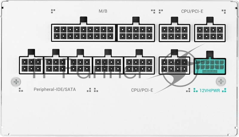 Блок питания Deepcool ATX 850W PX850G WH Gen.5 80+ gold 24pin APFC 120mm fan 8xSATA Cab Manag RTL
