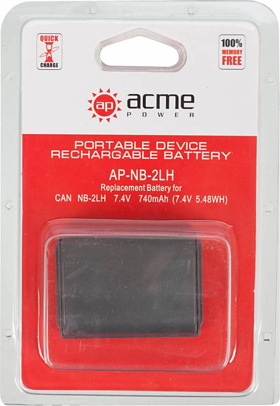 Аккумулятор ACME POWER AP-NB-2L для CANON (7.4V, 740 mAh, Li-ion)