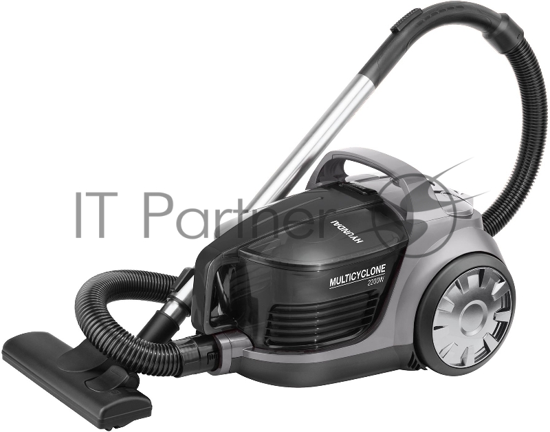 Пылесос Hyundai HYV-C2650 2200Вт черный/серебристый