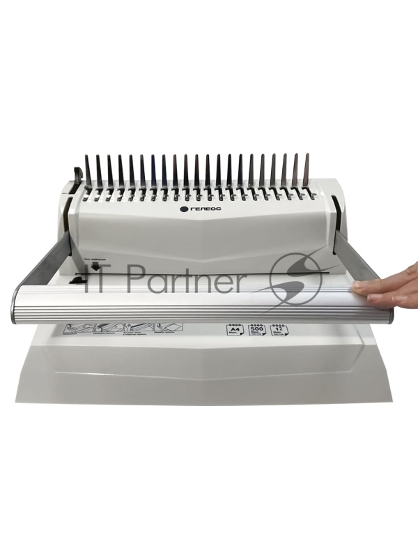 Переплетчик Heleos БП-16 A4/перф.16л.сшив/макс.500л./пл (6-51мм)