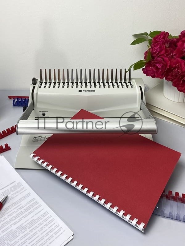 Переплетчик Heleos БП-16 A4/перф.16л.сшив/макс.500л./пл (6-51мм)