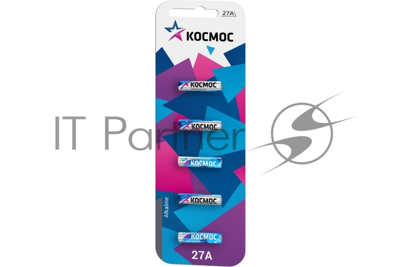 Элемент питания 27А 12V Alkaline 5BL для автосигнализации Космос