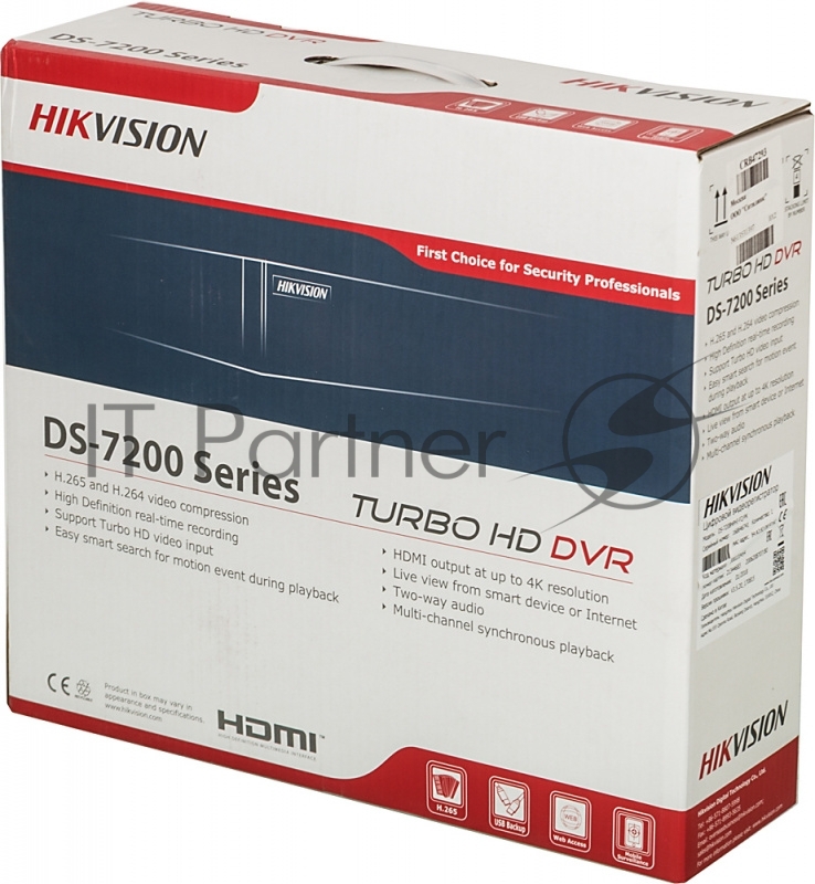 Видеорегистратор Hikvision DS-7604NXI-K1/4P(B)