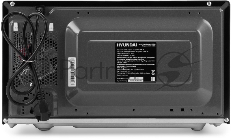 Микроволновая Печь Hyundai HYM-D3034 20л. 700Вт черный/хром