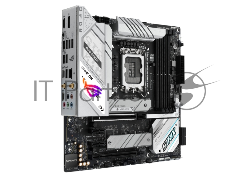 Материнская плата Asus ROG STRIX B760-G GAMING WIFI D4 Soc-1700 Intel B760 4xDDR4 mATX AC`97 8ch(7.1) 2.5Gg RAID+HDMI+DP