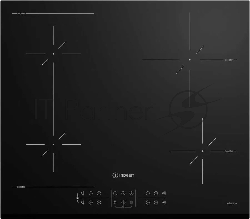 Индукционная варочная поверхность Indesit IB 41B60 BF черный