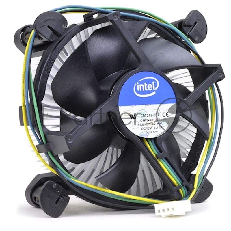 Устройство охлаждения(кулер) Intel E97378 Soc-1151/1200 4-pin 18-38dB Al+Cu 95W 240gr brown box