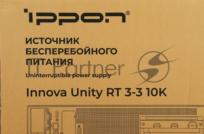 Источник бесперебойного питания Ippon Innova Unity RT 3-3 10K 10000Вт 10000ВА черный