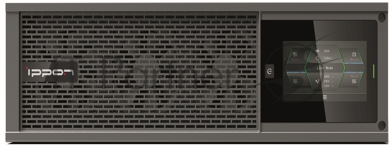 Источник бесперебойного питания Ippon Innova Unity RT 3-3 10K 10000Вт 10000ВА черный