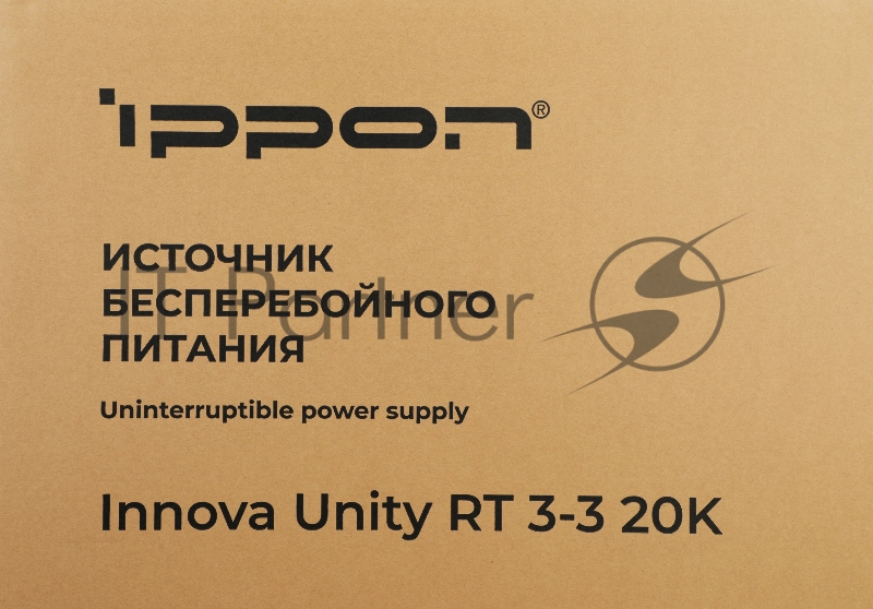 Источник бесперебойного питания Ippon Innova Unity RT 3-3 20K 20000Вт 20000ВА черный