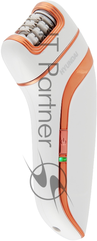 Эпилятор Hyundai H-EP9020 скор.:2 насад.:3 от аккум. белый/бежевый