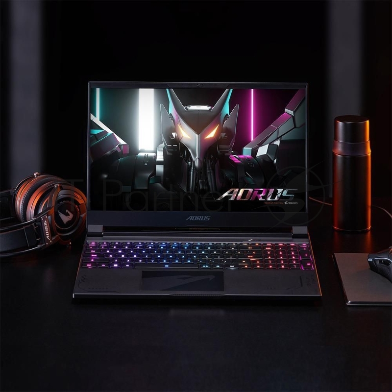 Ноутбук Gigabyte Aorus 15X AKF Core i9 13980HX 16Gb SSD1Tb NVIDIA GeForce RTX4070 8Gb 15.6 IPS QHD (2560x1440) Windows 11 black WiFi BT Cam (ASF-D3KZ754SH)