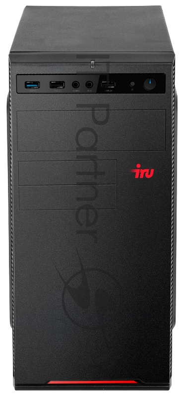 Компьютер IRU Home 310H5SE MT i3 10105 (3.7) 16Gb SSD512Gb UHDG 630 Free DOS GbitEth 400W черный (1973840)