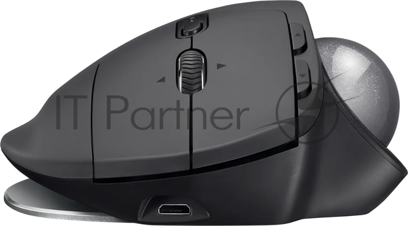 Трекбол Logitech Trackball MX Ergo графитовый оптическая (2048dpi) беспроводная BT/Radio USB (6but)