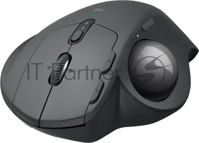 Трекбол Logitech Trackball MX Ergo графитовый оптическая (2048dpi) беспроводная BT/Radio USB (6but)