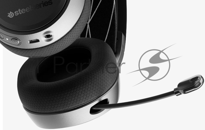Наушники беспроводные игровые SteelSeries Arctis 9 черный (61484)